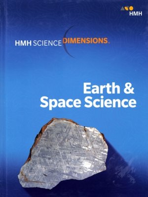 cover image of 2018 Science Dimensions Earth, Student Edition